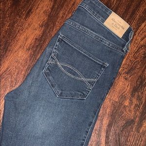 Abercrombie and fitch high waisted jeans